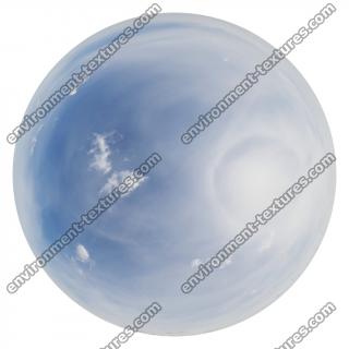 HDRi Skydome of Blue Clouded Sky 16K